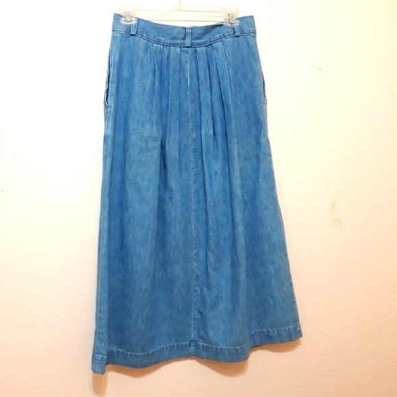 Ruff Hewn vintage pockets long jean Skirt  size Small - Picture 5 of 8